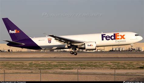 N277FE FedEx Express Boeing 767 300F Photo By ELP Planespotter ID