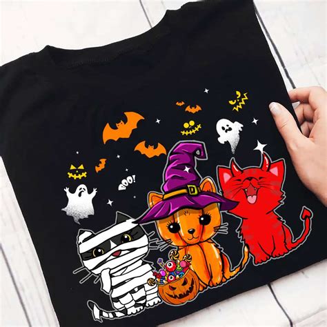 Happy halloween - Halloween costume, cat halloween costume Shirt ...