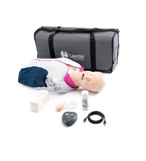 Laerdal Resusci Anne QCPR Rechargeable Elite Plus CPR Training