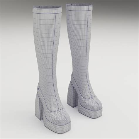 D Naked Wolfe Boots Brown TurboSquid