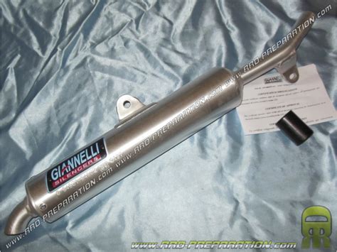 GIANNELLI Aluminum Exhaust Silencer Only For YAMAHA DTR 4BL Engine 1999