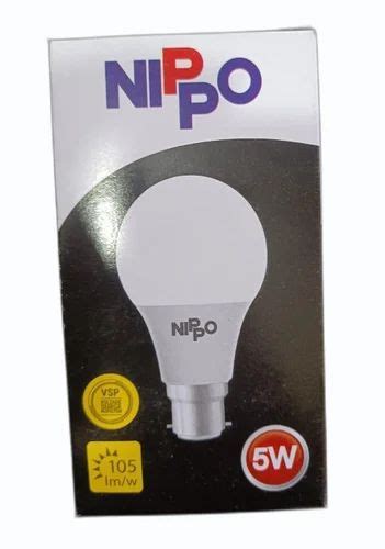 W Nippo Led Bulb Cool White At Box In Bengaluru Id