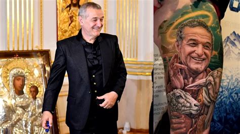 Dragostea Dus La Extrem Un Suporter I A F Cut Tatuaj Cu Gigi Becali