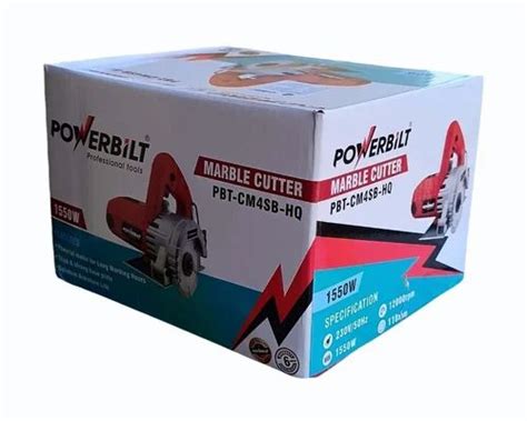 12000 Rpm Powerbilt PBT CM4SB HQ Marble Cutter 4 Inch At Rs 2850 In