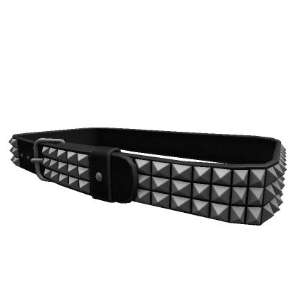 Black Y K Studded Belt S Code Price Rblxtrade