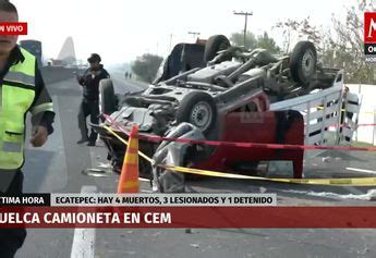 Fallecen Cuatro Trabajadores Tras Volcadura En Ecatepec Grupo Milenio