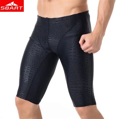 Sbart Professional Men Sharkskin Body Suits Breathable Swim Bathing