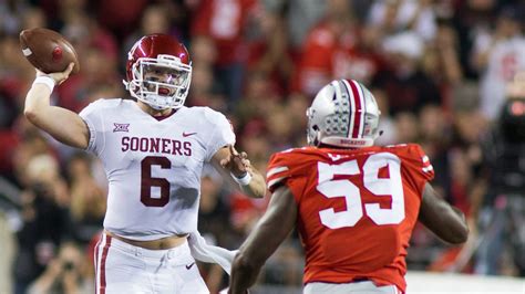 Baker Mayfield Plants Ou Flag At The Horseshoe 5 Years Later