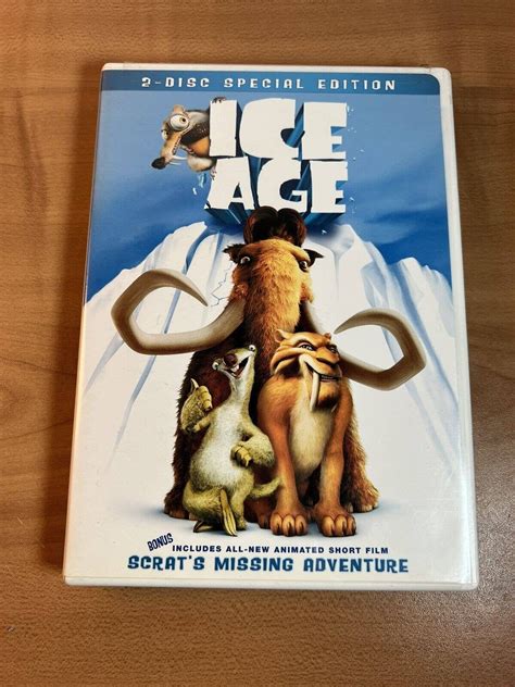 Ice Age DVD 2002 2-disc Set Includes Full Frame and - Etsy