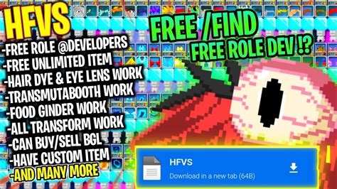 FREE ROLE DEV UNLI FIND NEW GROWTOPIA PRIVATE SERVER TERBARU BEST