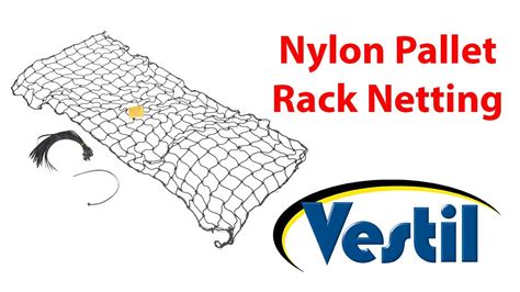 PRN Nylon Pallet Rack Netting YouTube