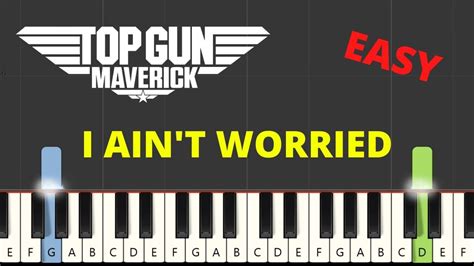 Onerepublic I Ain T Worried Best Easy Piano Tutorial Sheets