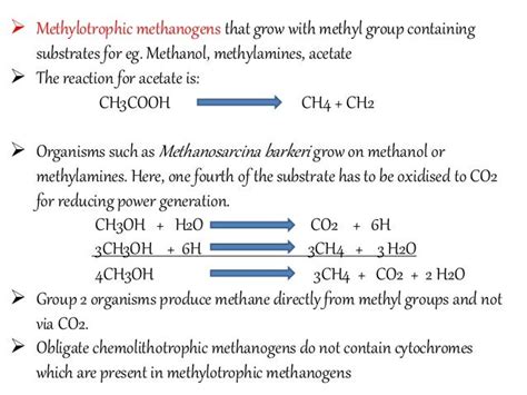 Methanogenesis