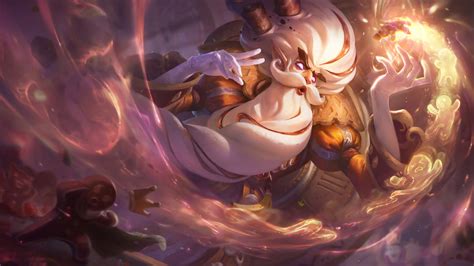 Papel De Parede Liga Dos Lend Rios Riot Jogos Zilean League Of