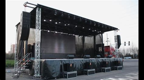 Mobile Stage-SINOSWAN Hydraulic Stage Trailer For concert event ...