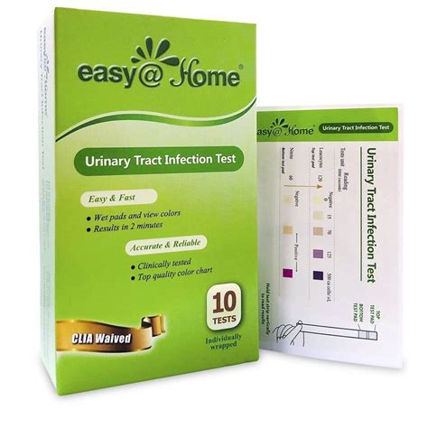 Urinary Tract Infection Test Strip Easy Healthcare Multiparametric