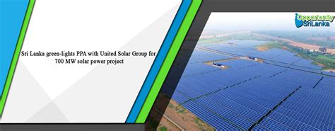 Opportunity Sri Lanka Sri Lanka Green Lights Ppa With United Solar