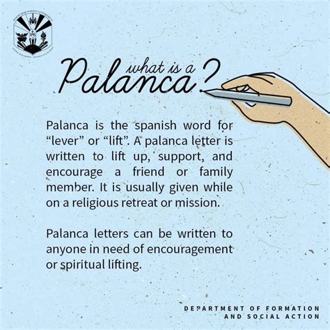 Palanca Letter Template