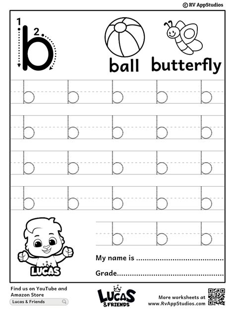 Letter B Worksheets