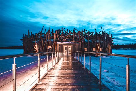 Swedens Incredible Floating Hotel Arctic Bath Has Finally Opened Its Doors