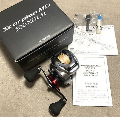 Shimano Scorpion Md Xglh Right Baitcasting Reel W Box From Japan