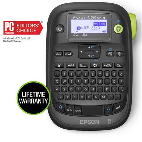 Epson Labelworks Lw Px Compact Easy To Use Label Maker