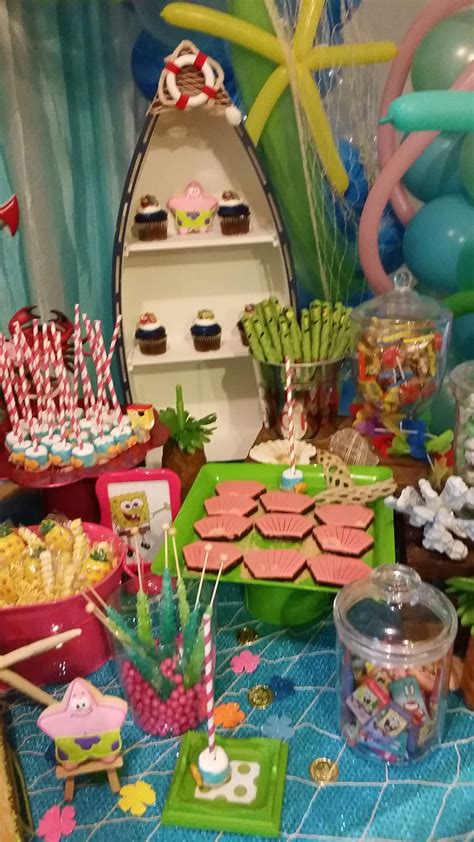 Spongebob Birthday Party Ideas Photo 6 Of 15 Catch My Party