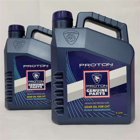 Proton Cvt Gear Oil L Pw Pw Proton Saga Flx Exora Bold