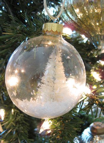 Decorating Clear Glass Ornaments Homyhomee