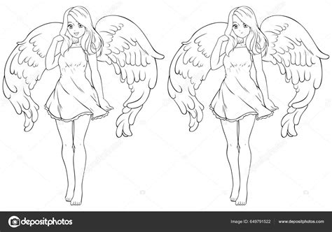 Beautiful Angel Sketch