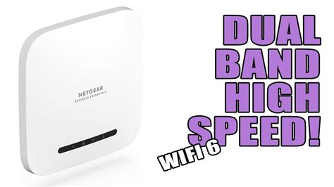 Netgear WAX220 WiFi 6 AX4200 Dual Band Access Point Review YouTube