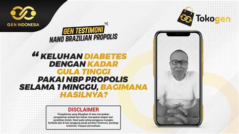 Testimoni Nbp Propolis Drs Soleh Kota Tegal Youtube