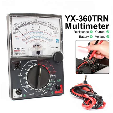 Yx 360trn Mini Analógico Multímetro Ac dc Tipo De Agulha Universal