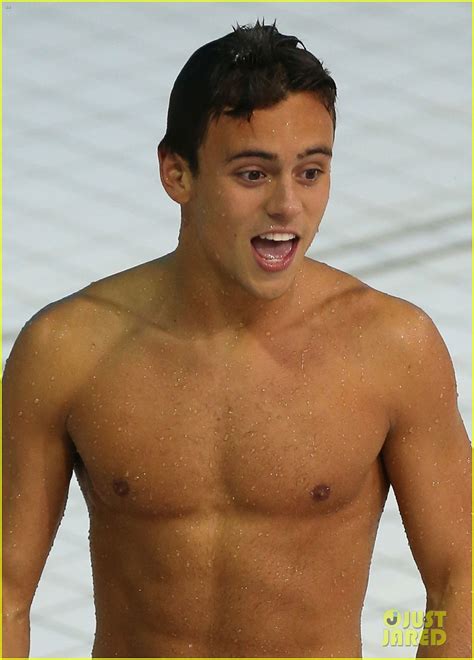 Tom Daley Matthew Mitcham Advance In Olympics Diving Photo