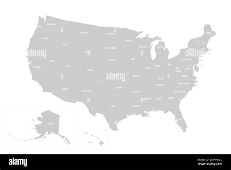 America Political Map Hi Res Stock Photography And Images Alamy