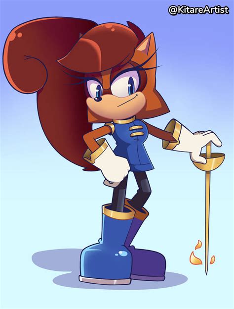 My Idw Sally Acorn 2022 By Kitarehamakura On Deviantart