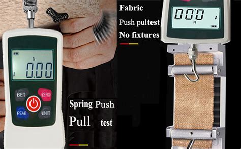 Medidor De Fuerza Digital Push Pull Gauge Tester Con N Kgf Lbf