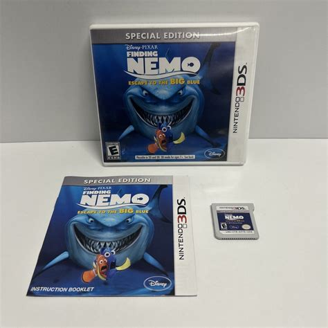 Finding Nemo Escape To The Big Blue Nintendo 3ds Tested Great Special