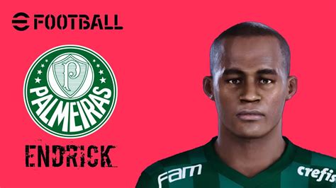 Pes How To Create Endrick Felipe Palmeiras Youtube