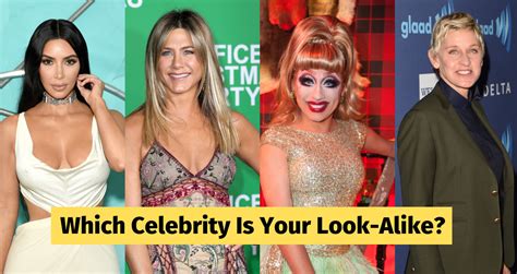 The Celebrity Look Alike Quiz In This 2021 - CelebrityNews