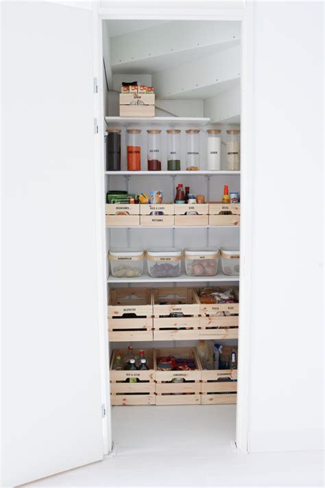 Pantry Diy Voorraadkast Pantry Ontwerp Kelder Opruimen