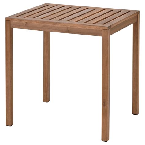 NÄmmarÖ Table Outdoor Light Brown Stained 75x63 Cm 291 2x243 4 Ikea