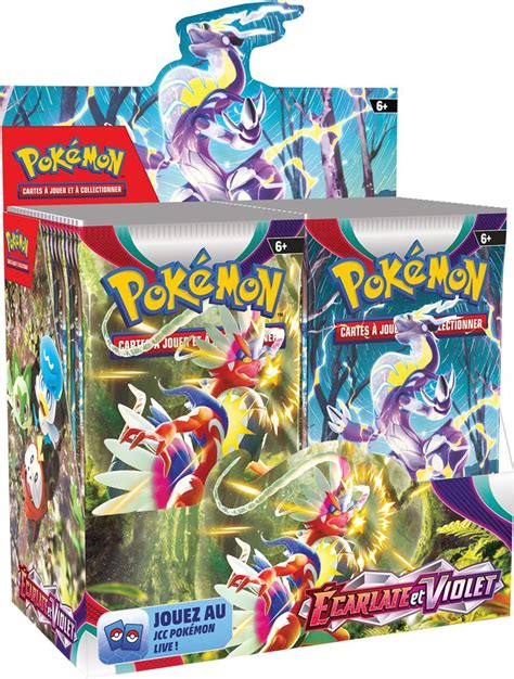 Boite de 36 Boosters Pokémon Écarlate et Violet 1 EV01