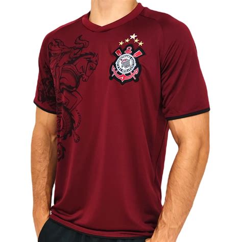 Camisa Corinthians Retro S O Jorge Masculino Camisa Retr