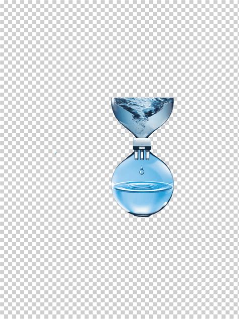 Vidrio L Quido Agua Turquesa Purificador De Agua Reloj De Arena Vaso