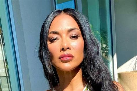 Nicole Scherzinger Channels Kim Kardashian After Ice White Hair