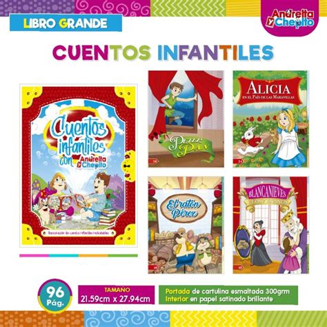 CUENTOS INFANTILES CON ANDREITA Y CHEPITO ANDREITA Y CHEPITO