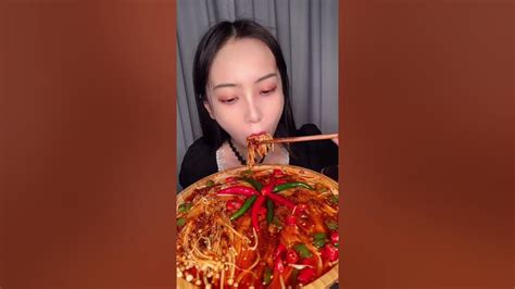 Sasa Asmr Eating Spicy Food Challenge Show Tik Tok China Youtube