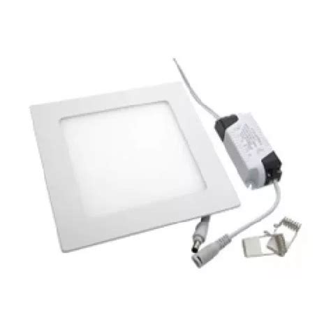 Panel Led Cuadrado 3w 6500k Para Empotrar Color Blanco MercadoLibre