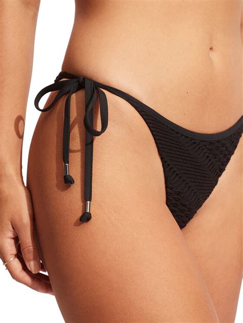 Seafolly Bikini Unterteil Schwarz Modivo De